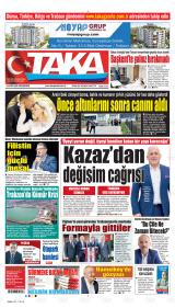 Taka gazetesi 1. sayfa