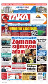 Taka gazetesi 1. sayfa