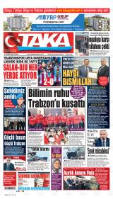 Taka gazetesi 1. sayfa