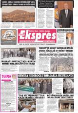 Tarsus Ekspres gazetesi 1. sayfa