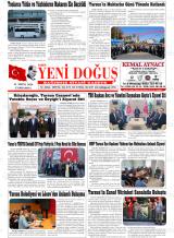 Tarsus Yeni Doğuş gazetesi 1. sayfa