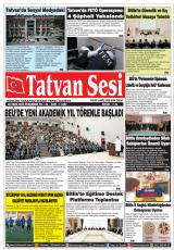 Tatvan Sesi gazetesi 1. sayfa