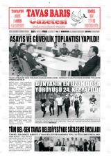 TAVAS BARIŞ Gazetesi