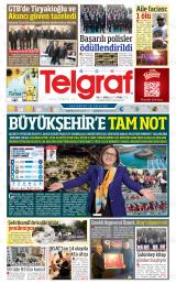 Telgraf gazetesi 1. sayfa