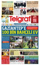 Telgraf gazetesi 1. sayfa