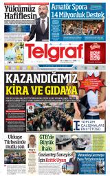 Telgraf gazetesi 1. sayfa