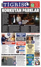 Tigris Haber gazetesi 1. sayfa