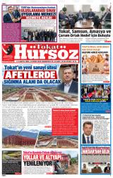Tokat Hürsöz gazetesi 1. sayfa