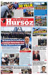Tokat Hürsöz gazetesi 1. sayfa