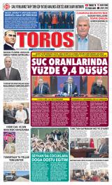 Toros gazetesi 1. sayfa
