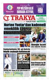 Trakya gazetesi 1. sayfa