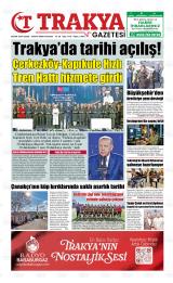 Trakya gazetesi 1. sayfa
