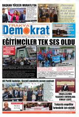 TRAKYA DEMOKRAT Gazetesi