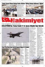 Turhal Hakimiyet gazetesi 1. sayfa