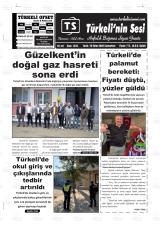 Türkeli'nin Sesi gazetesi 1. sayfa