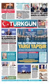 Türkgün gazetesi 1. sayfa