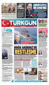 Türkgün gazetesi 1. sayfa