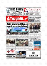 Tuzgölü Haber gazetesi 1. sayfa