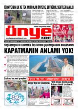 ÜNYE KENT Gazetesi