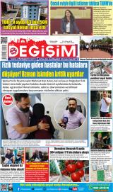 Urfa Değişim gazetesi 1. sayfa
