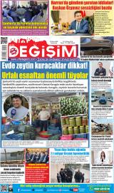 Urfa Değişim gazetesi 1. sayfa
