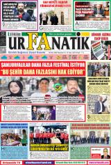 Urfanatik gazetesi 1. sayfa