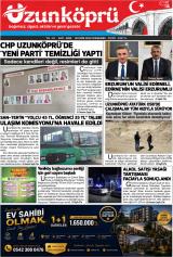 Uzunköprü gazetesi 1. sayfa