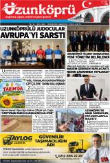 Uzunköprü gazetesi 1. sayfa