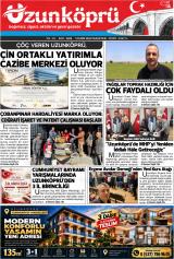 Uzunköprü gazetesi 1. sayfa