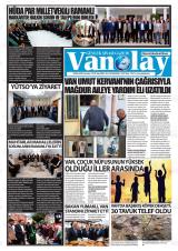 Van Olay gazetesi 1. sayfa