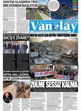 Van Olay gazetesi 1. sayfa