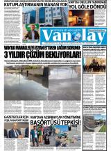 Van Olay gazetesi 1. sayfa