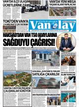 Van Olay gazetesi 1. sayfa
