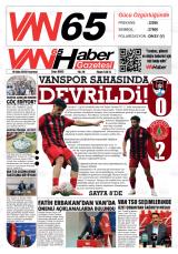 Van65haber gazetesi 1. sayfa