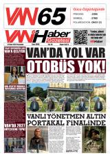 Van65haber gazetesi 1. sayfa