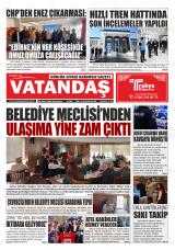 Vatandaş gazetesi 1. sayfa