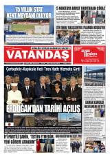 Vatandaş gazetesi 1. sayfa