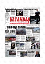 Vatandaş gazetesi 1. sayfa