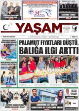 Yaşam gazetesi 1. sayfa