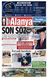 Yeni Alanya gazetesi 1. sayfa