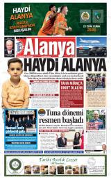 Yeni Alanya gazetesi 1. sayfa