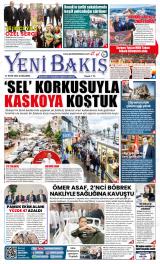 Yeni Bakış gazetesi 1. sayfa