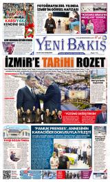 Yeni Bakış gazetesi 1. sayfa