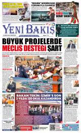 Yeni Bakış gazetesi 1. sayfa