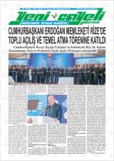 YENİ ÇAYELİ Gazetesi