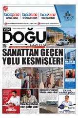 Yeni Doğu gazetesi 1. sayfa