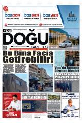 Yeni Doğu gazetesi 1. sayfa