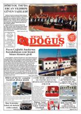 Yeni Doğuş gazetesi 1. sayfa