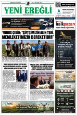 Yeni Ereğli gazetesi 1. sayfa