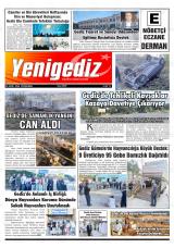 Yeni Gediz gazetesi 1. sayfa